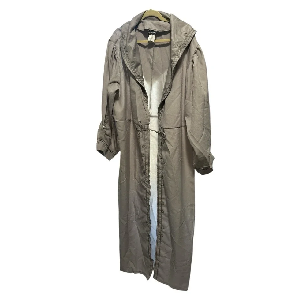 Long Costume Robe Gray Cosplay Cloak Harry‎ Potter NWOT Size XL Jacket